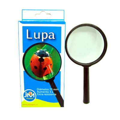 LUPA PLASTICA JM 75MM AUMENTO X3