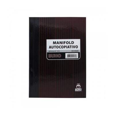 MANIFOLD AUTOCOPIATIVO TRIPLICADO 50H BUHO