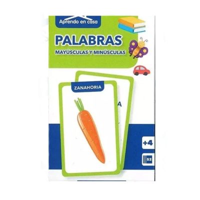 APRENDO EN CASA PALABRAS MAYUSCULAS Y MINUSCULAS