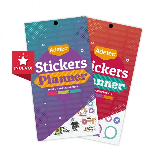BLOCK DE STICKERS PLANNER ADETEC