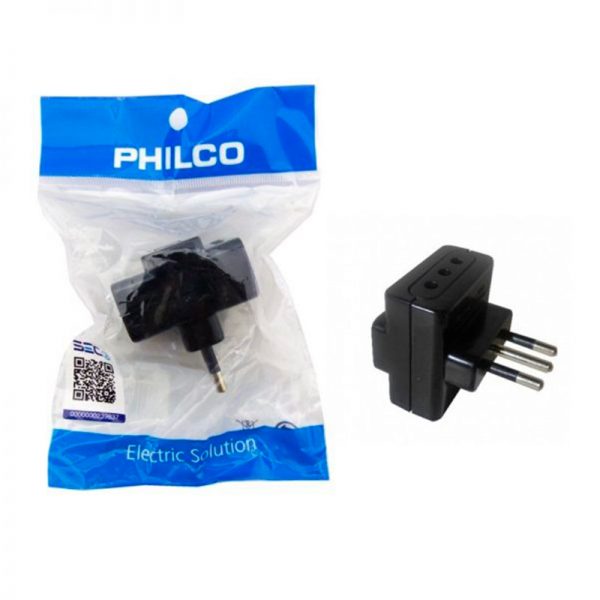 ENCHUFE TRIPLE PHILCO CERTIFICADO SEC