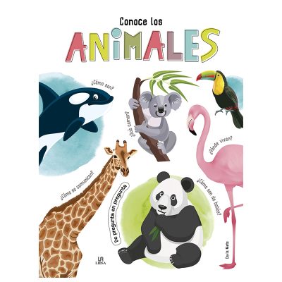 LIBRO CONOCE LOS ANIMALES MUNDICROM KIDS