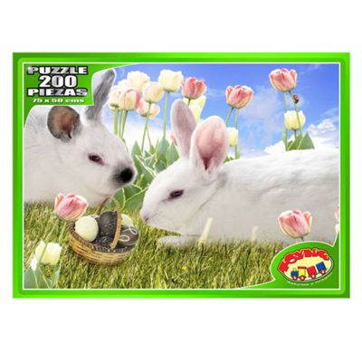 PUZZLE 200 PIEZAS CONEJOS  75 x 50 cms