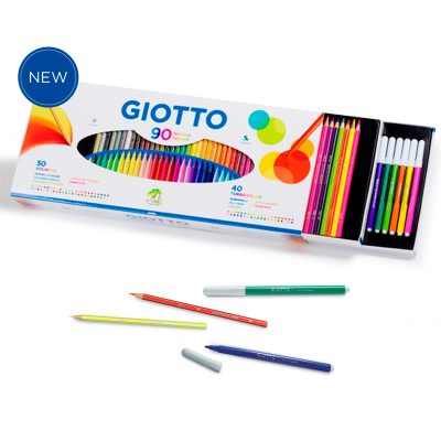SET ESPECIAL GIOTTO 90 COLORES