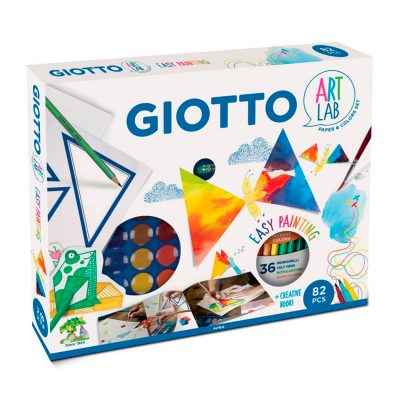SET GIOTTO EASY PAINTING ART LAB 82PCS
