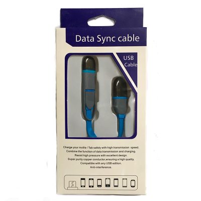 CABLE USB DUAL MICRO USB Y TIPO C