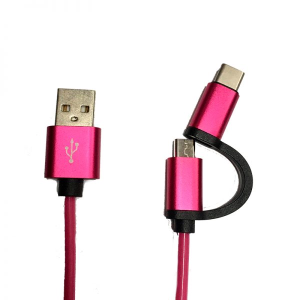 CABLE USB DUAL MICRO USB Y TIPO C - Imagen 3