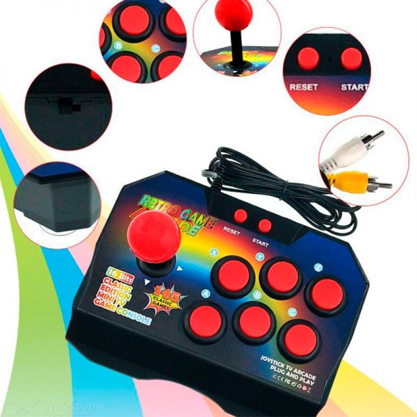 CONSOLA DE VIDEOJUEGOS RETRO ARCADE JOYSTICK 145 Juegos clásicos - Imagen 2