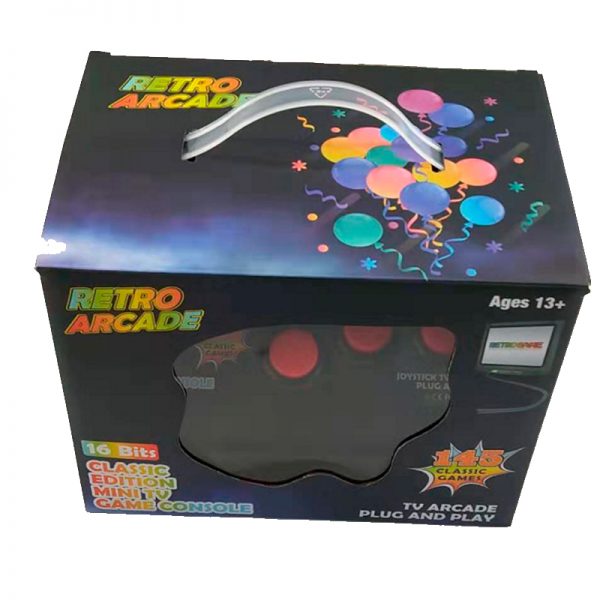 CONSOLA DE VIDEOJUEGOS RETRO ARCADE JOYSTICK 145 Juegos clásicos - Imagen 6