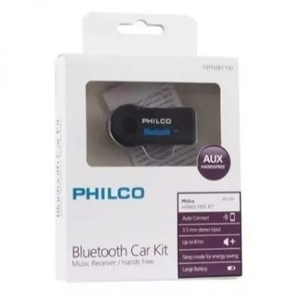 TRANSMISOR BLUETOOTH CAR KIT PHILCO - Imagen 2
