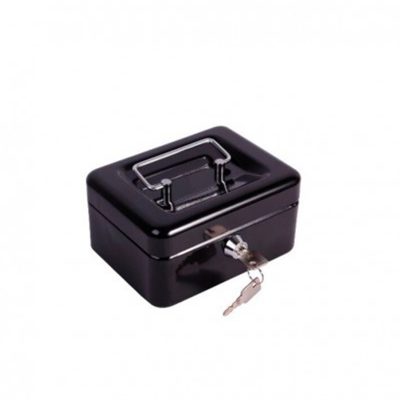 CAJA METALICA DE SEGURIDAD ADIX 6″ NEGRA