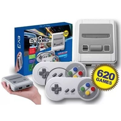 CONSOLA CLASSIC MINI TV GAME RETRO EV3 620 JUEGOS