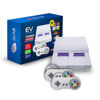CONSOLA RETRO 400 JUEGOS CON HDMI SUPER GAME EV