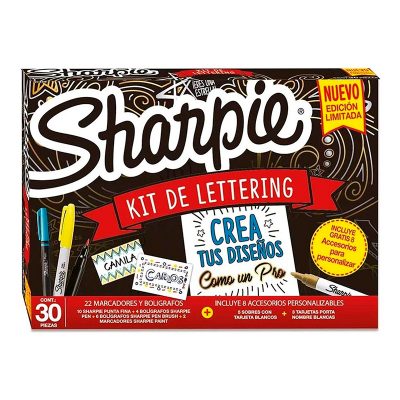 KIT DE LETTERING 30 PIEZAS SHARPIE