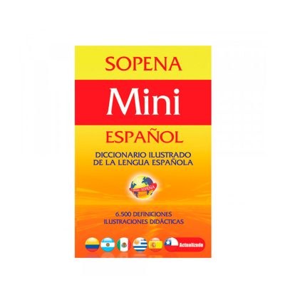 DICCIONARIO MINI ESPAÑOL SOPENA 14 x 9 cm.