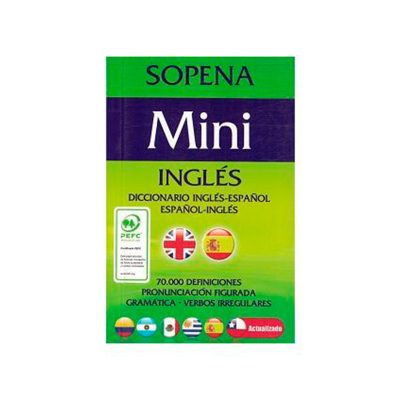 DICCIONARIO MINI SOPENA INGLES-ESPAÑOL 14 X 9 cm.