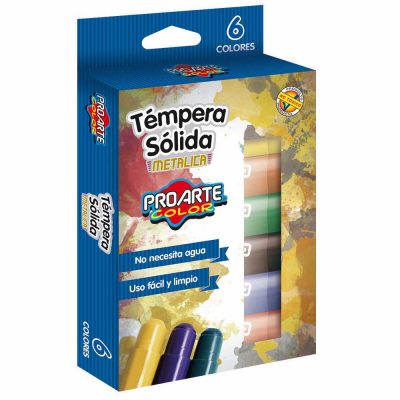 TEMPERA SOLIDA METALICA PROARTE