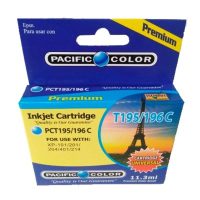 TINTA PACIFIC COLOR CYAN EPSON PCT195/196