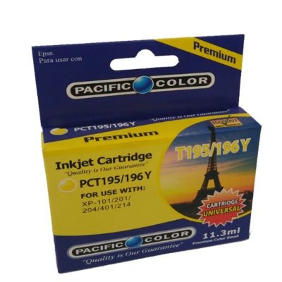 TINTA PACIFIC COLOR YELLOW EPSON PCT195/196