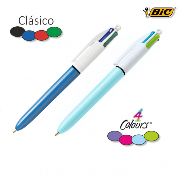 BOLIGRAFO BIC 4 COLORES