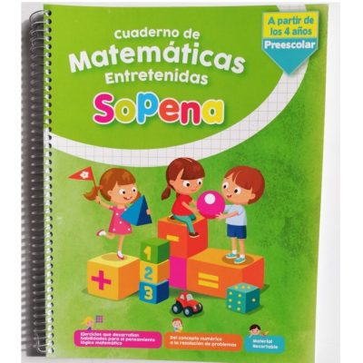 Cuadernos de Matemáticas Entretenidas prekínder