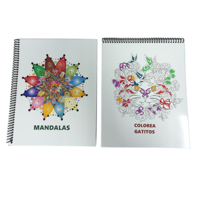 LIBROS PARA COLOREAR  GATITOS Y MANDALAS