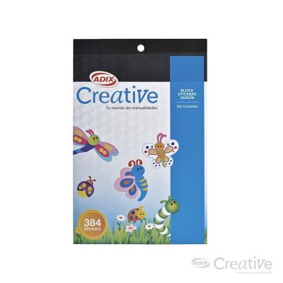 BLOCK STICKERS JARDIN