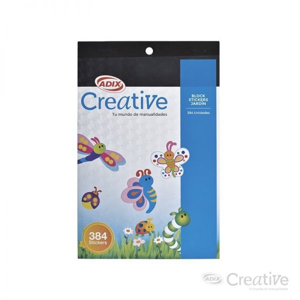 BLOCK STICKERS JARDIN