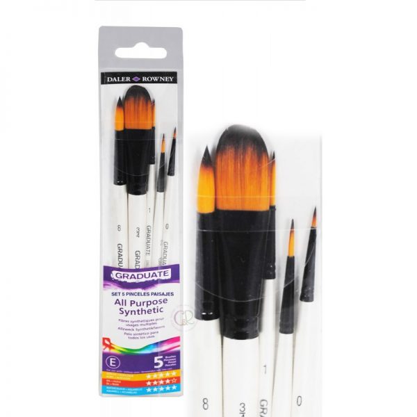 SET 5 PINCELES PAISAJES GRADUATE – DALER ROWNEY