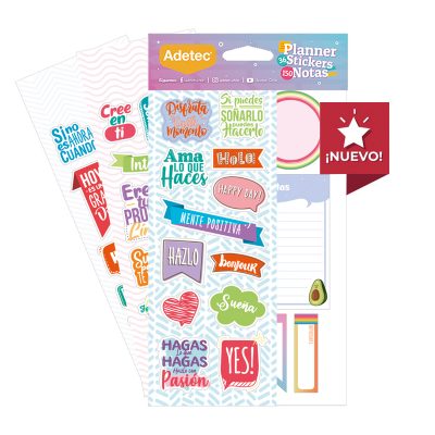 BLOCK STICKERS Y NOTAS ADHESIVAS