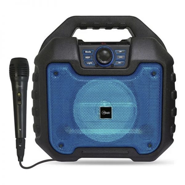 PARLANTE KARAOKE BLUETOOTH OUTDOOR IPX4 + MICROFONO - Imagen 2