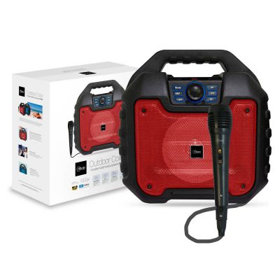 PARLANTE KARAOKE BLUETOOTH OUTDOOR IPX4 + MICROFONO