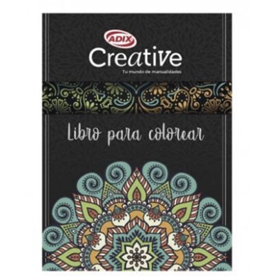 LIBRO MANDALA PARA COLOREAR ADIX