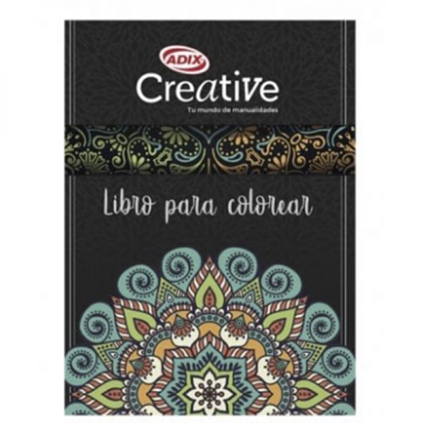 LIBRO MANDALA PARA COLOREAR ADIX