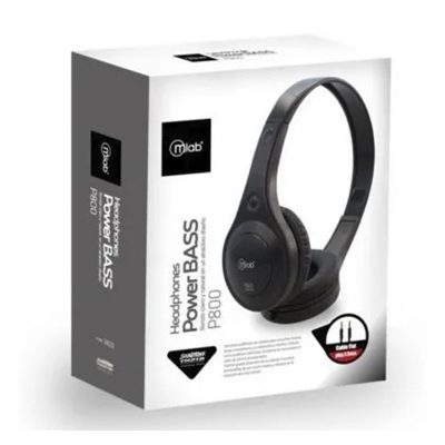 AUDIFONOS POWER BAS MLAB NEGRO P800