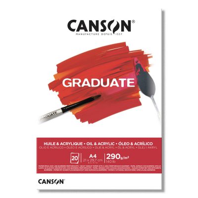 Canson Graduate Óleo y Acrílico A4