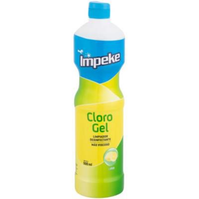 CLORO GEL IMPEKE BOTELLA 900ML AROMA LIMON
