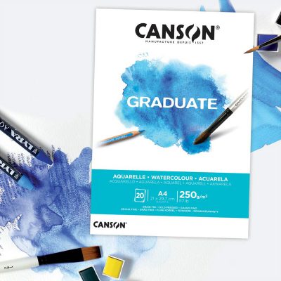 Canson Graduate Acuarela A4