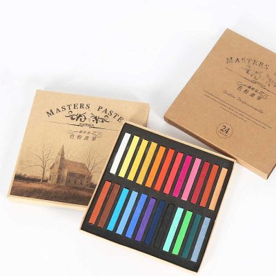MASTER PASTEL SECO 24 COLORES MARIES