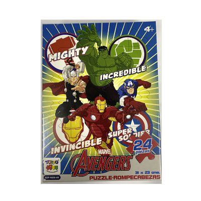 PUZZLE AVENGERS 24 PIEZA 23X31cm
