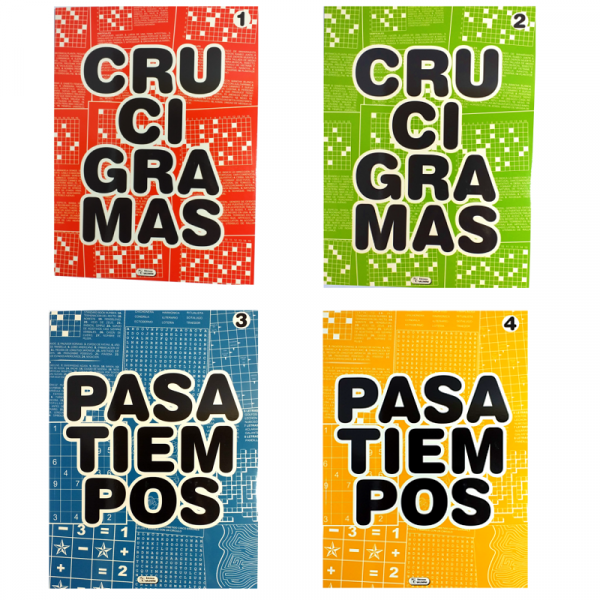 COLECCIÓN CRUCIGRAMAS Y PASATIEMPOS