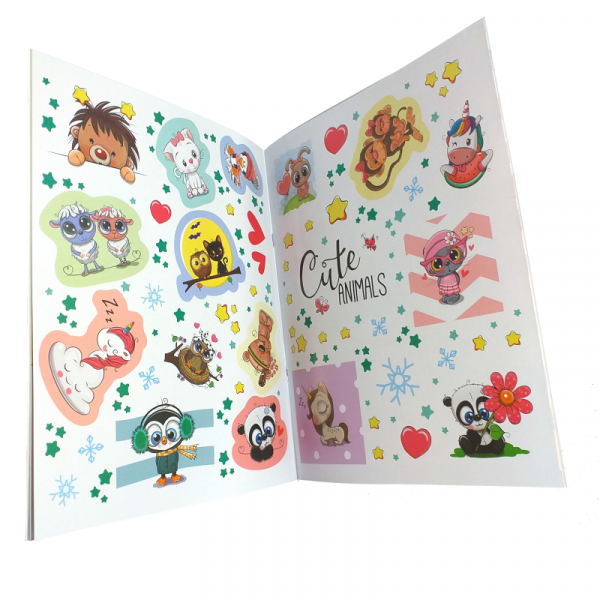 LIBRO COLOREA ANIMALES CON PEGATINAS - Imagen 3