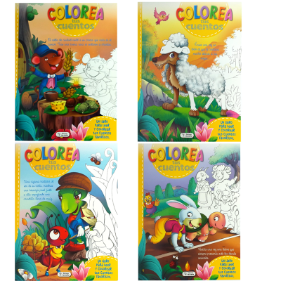 COLECCIÓN COLOREA TUS CUENTOS