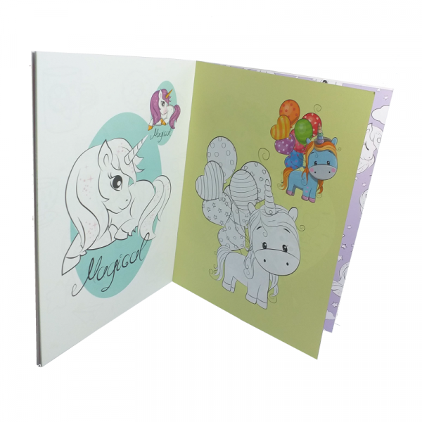 LIBRO COLOREA UNICORNIOS - Imagen 2