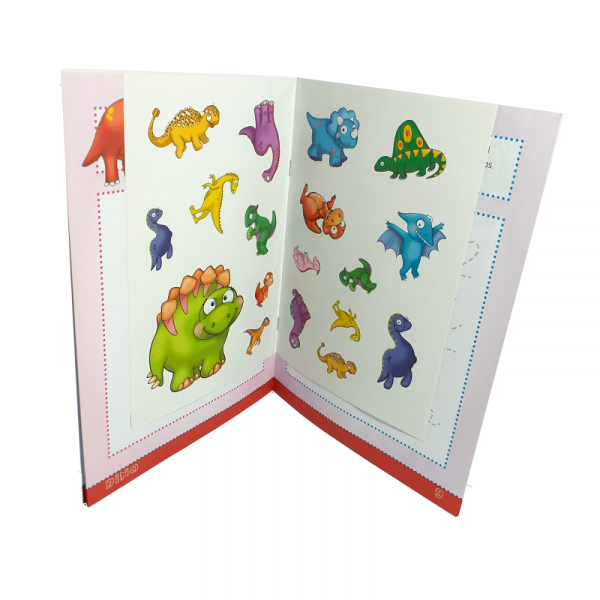 LIBRO DINO ACTIVIDADES CON PEGATINAS - Imagen 2