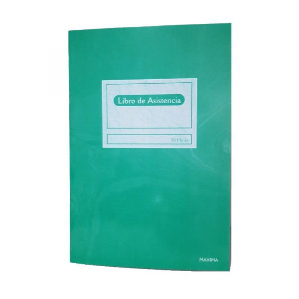 LIBRO ASISTENCIA 26 HOJAS
