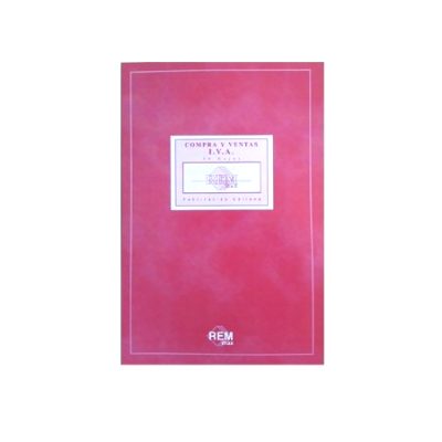 LIBRO COMPRA Y VENTAS I.V.A. 25HJS REM
