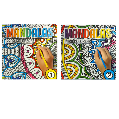 MANDALAS PARA COLOREAR  EDICIONES SALDAÑA