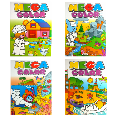LIBRO PARA PINTAR MEGA COLOR