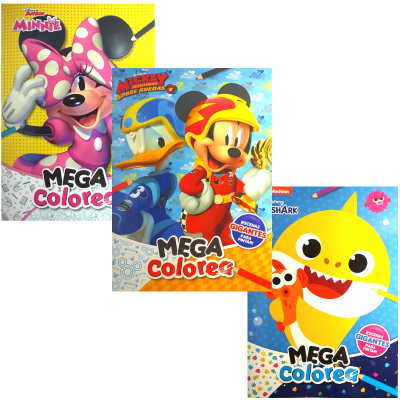 LIBROS MEGA COLOREA